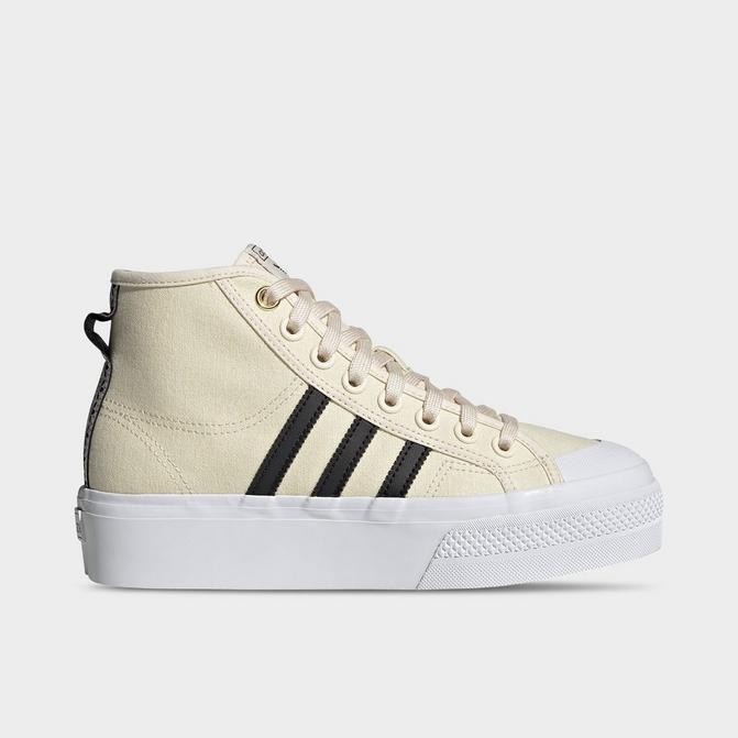 Women's adidas Originals Nizza Platform Mid Casual Shoes商品第1张图片规格展示