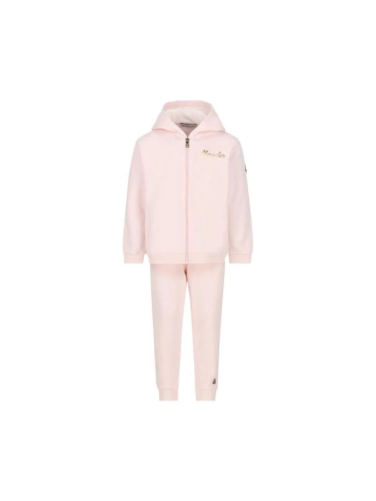 商品Moncler|Moncler Enfant Logo-Patch Two-Piece Tracksuit,价格¥1147,第1张图片