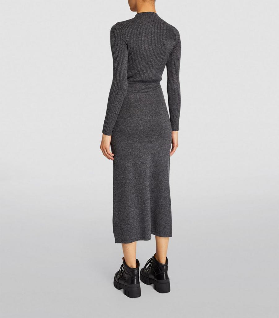 商品Sandro|Knit Midi Dress,价格¥3127,第5张图片详细描述
