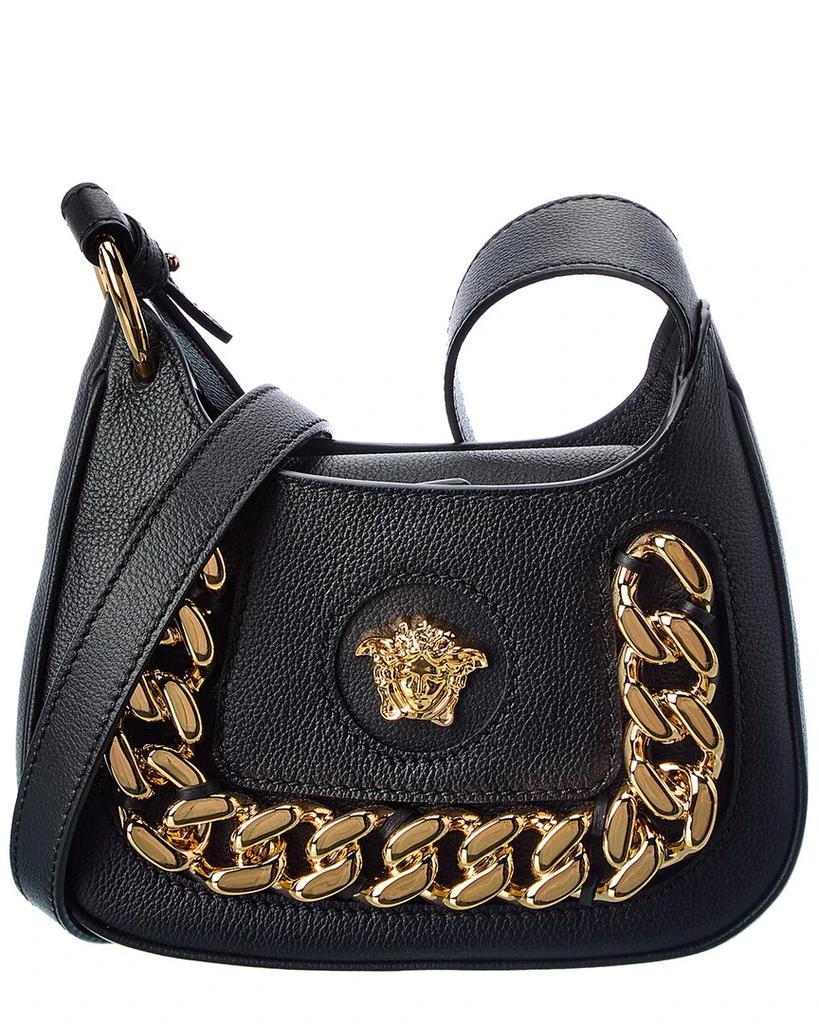 商品Versace|Versace La Medusa Small Leather Hobo Bag,价格¥9221,第1张图片