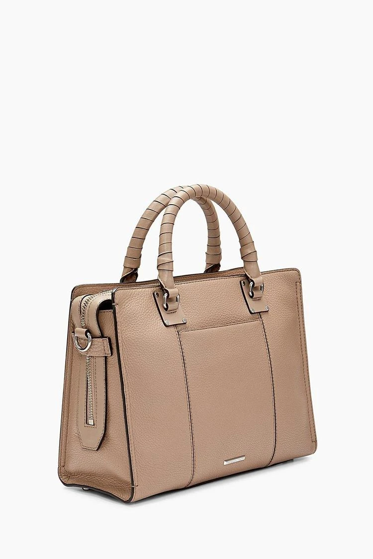 商品Rebecca Minkoff|Bree中号顶部拉链手提包,价格¥1094,第4张图片详细描述