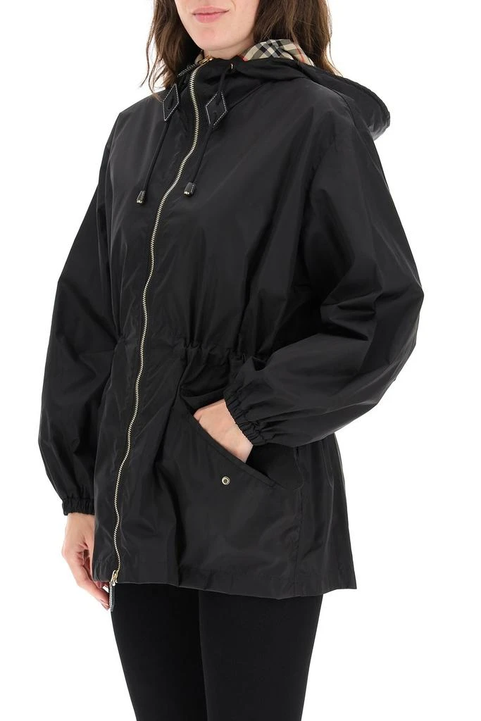 商品Burberry|Burberry Lightweight Hooded Zipped Jacket,价格¥17134,第5张图片详细描述