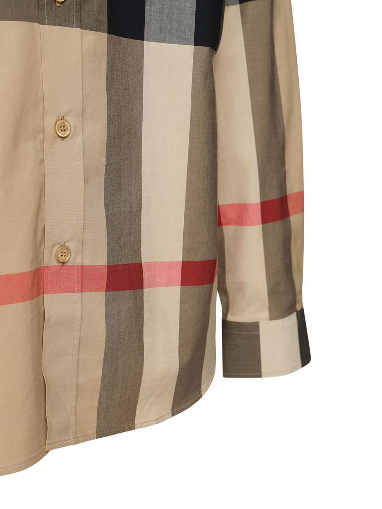 商品Burberry|Somerton Check Print Cotton Poplin Shirt,价格¥3679,第6张图片详细描述