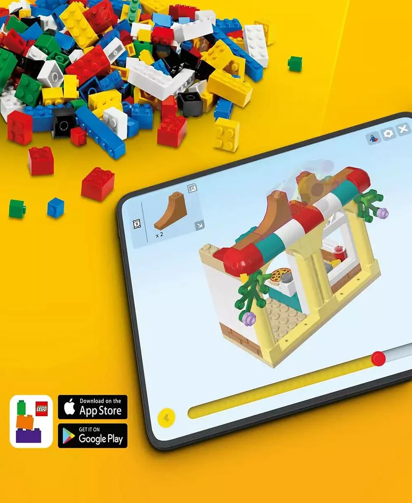 商品LEGO|Creator 3-in-1 White Rabbit, Cockatoo  and Seal 31133 Toy Building Set,价格¥149,第5张图片详细描述