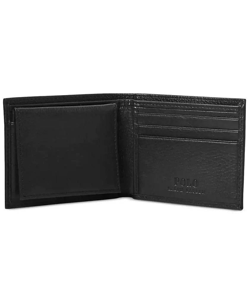 商品Ralph Lauren|Men's Pebbled Leather Passcase,价格¥748,第3张图片详细描述