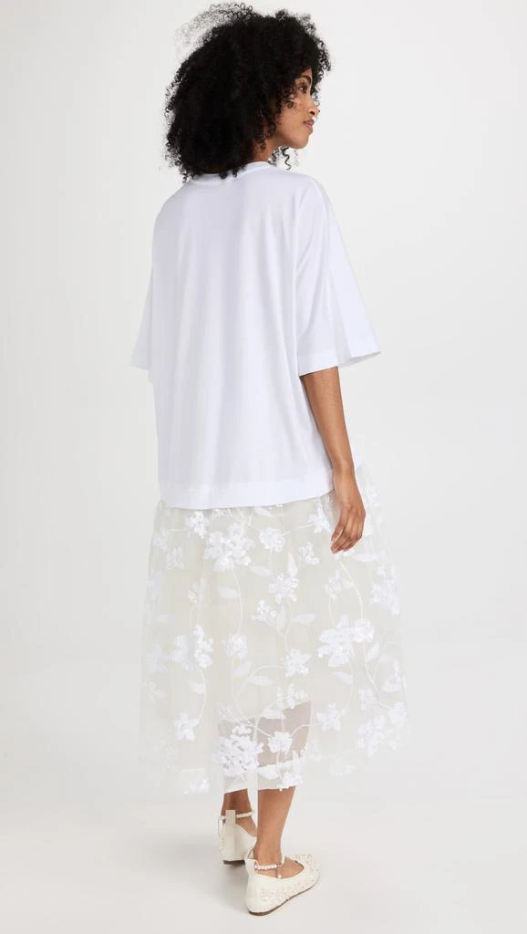 商品Simone Rocha|Simone Rocha 亮片覆面短袖 T 恤连衣裙,价格¥4464,第3张图片详细描述