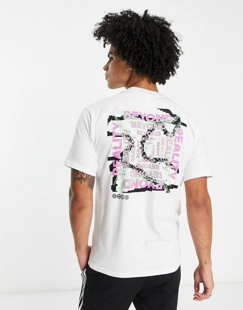 商品Adidas|adidas Originals t-shirt in white with graphic back print,价格¥326,第1张图片