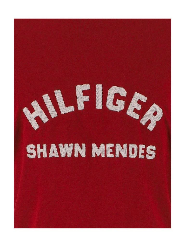 商品Tommy Hilfiger|Tommy Hilfiger X Shawn Mendes Logo-Printed Crewneck T-Shirt,价格¥591,第3张图片详细描述