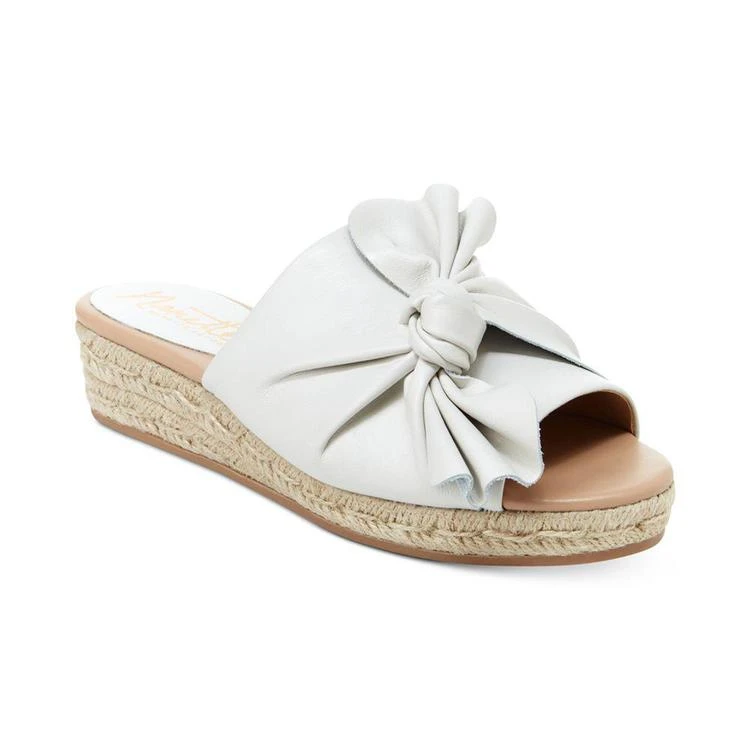 商品Nanette Lepore|Nanette by  Dominik Knotted Wedge Flats,价格¥370,第1张图片