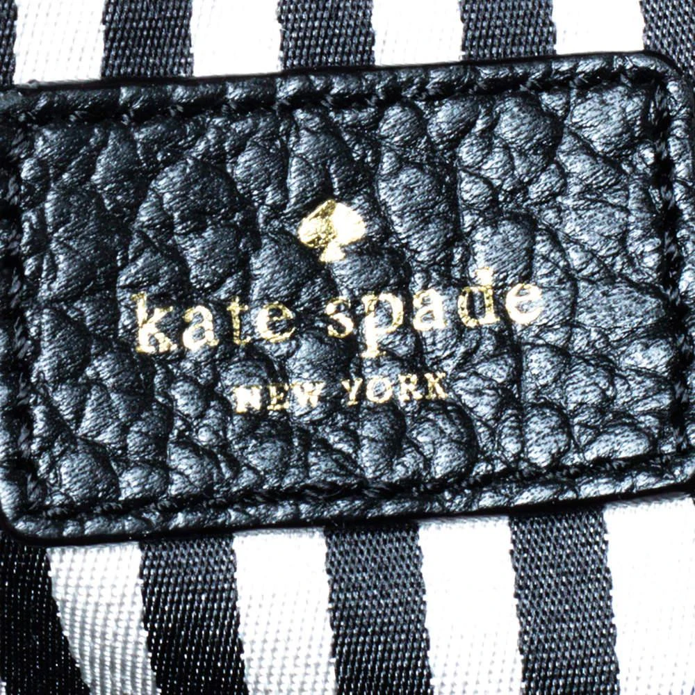 Kate Spade Black Leather Foldover Tote 商品