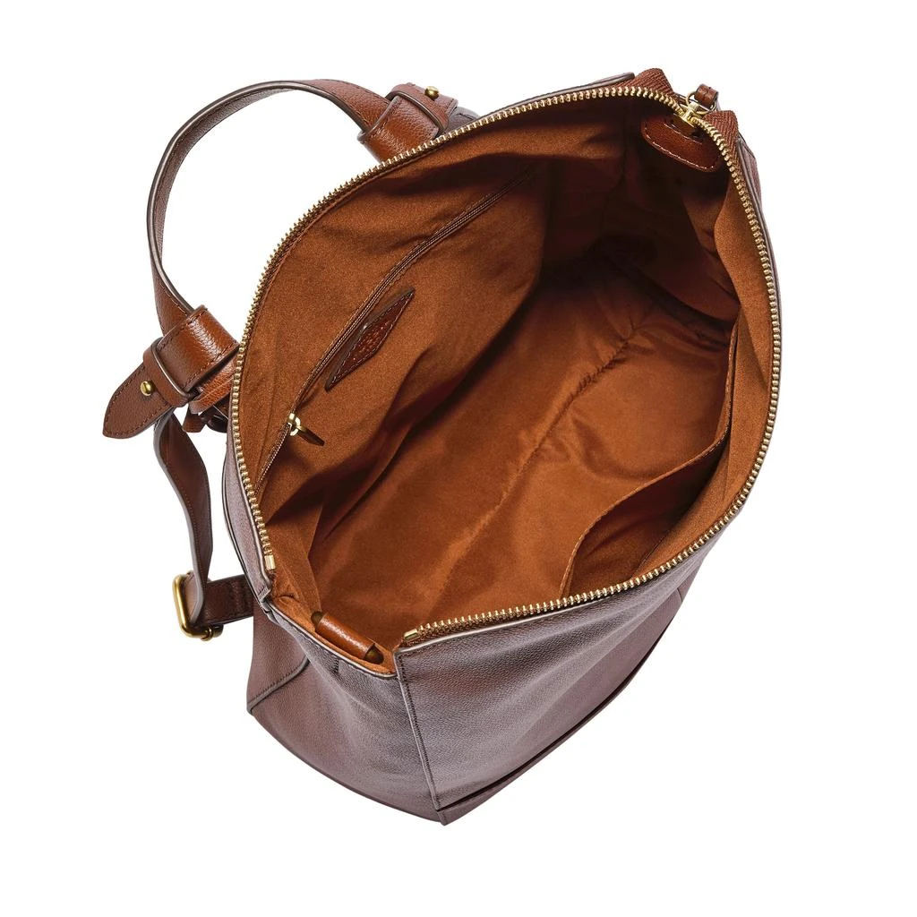 商品Fossil|Fossil Women's Elina Leather Convertible Backpack,价格¥748,第2张图片详细描述