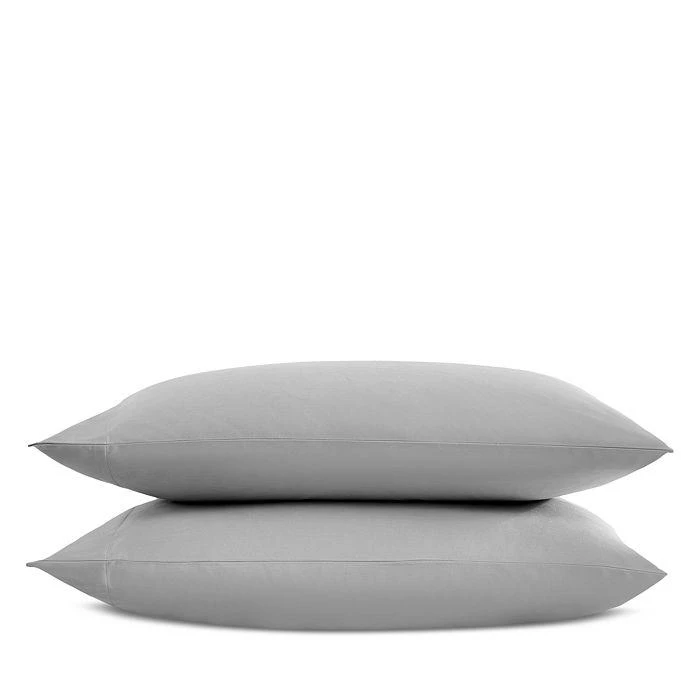 商品Vera Wang|Solid CVC Sateen Grey Queen Pillowcase, Pair,价格¥2850,第1张图片