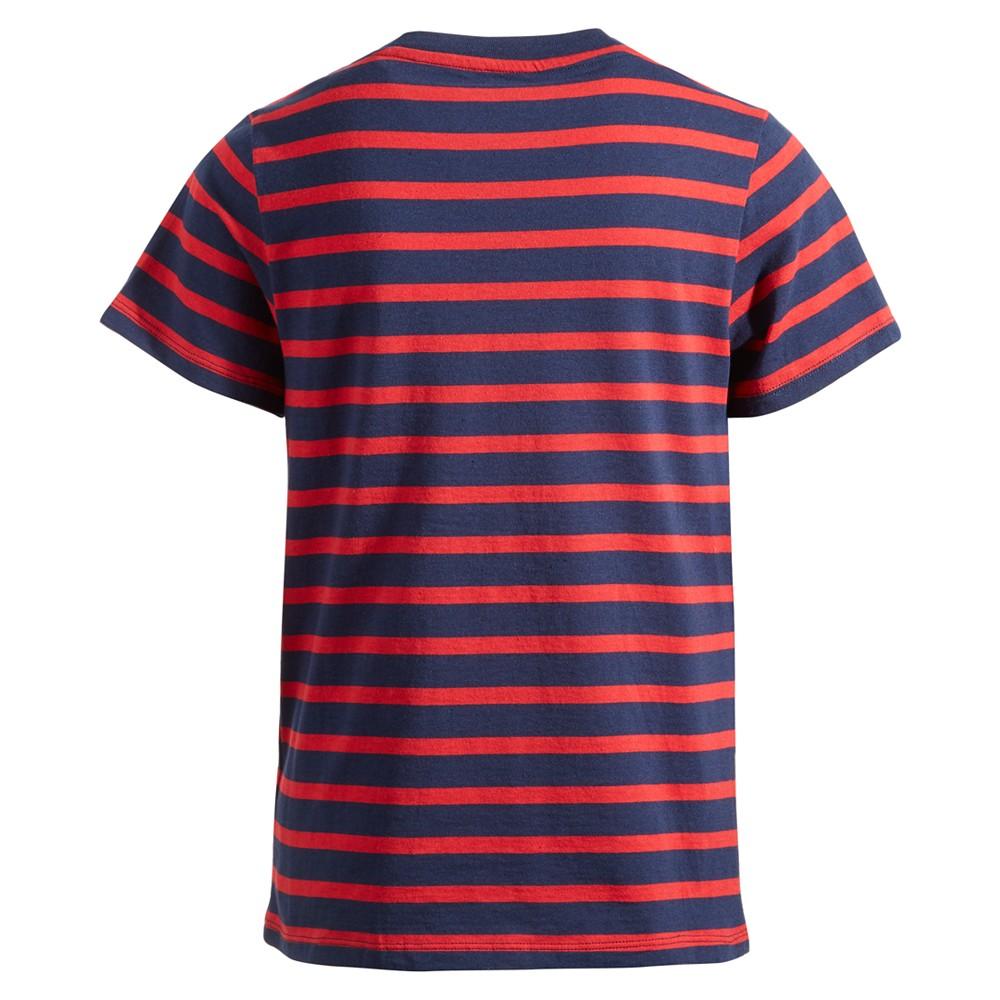 Big Boys Stripe-Print T-Shirt, Created for Macy's商品第2张图片规格展示