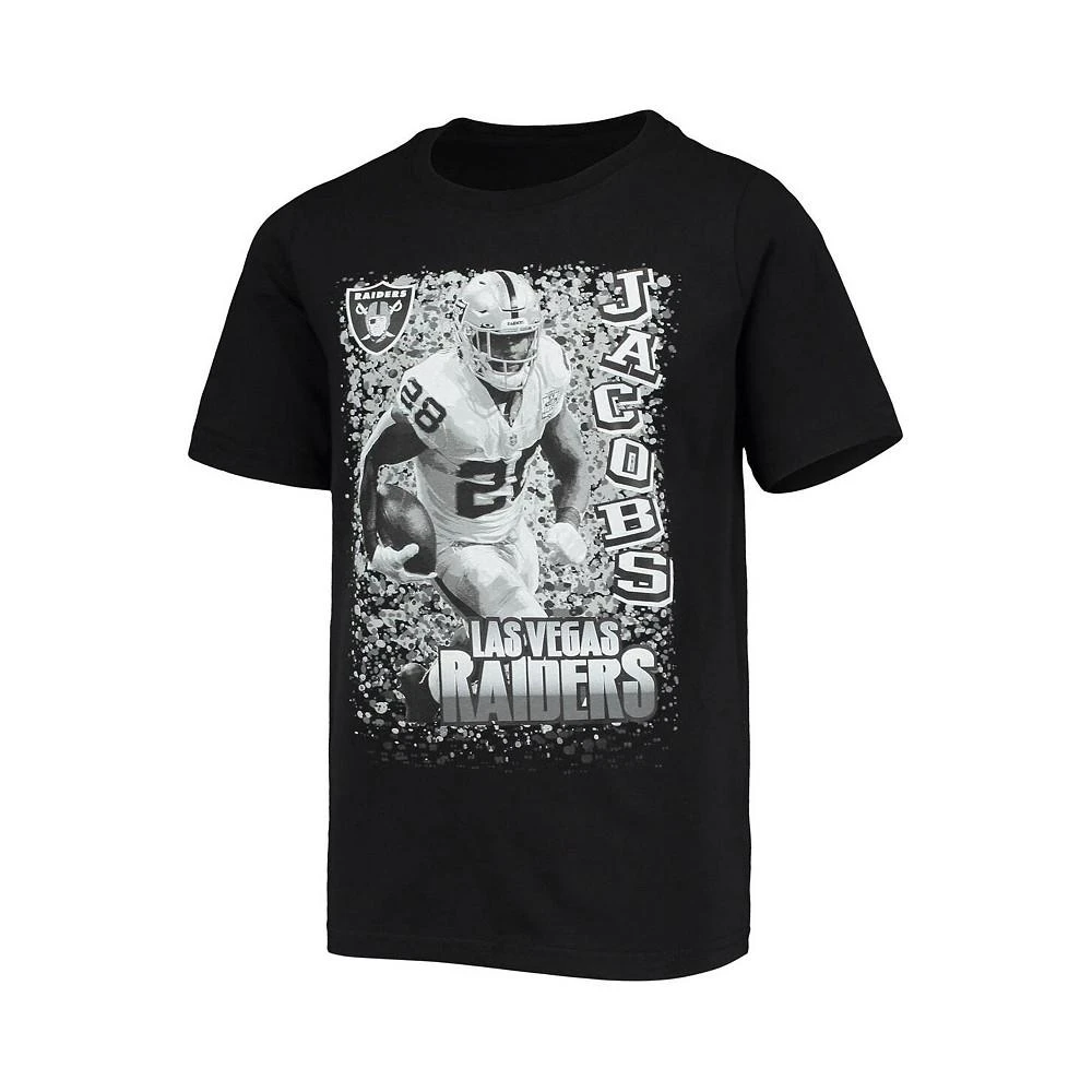 商品Outerstuff|Men's Josh Jacobs Black Las Vegas Raiders U Da Man T-shirt,价格¥165,第2张图片详细描述