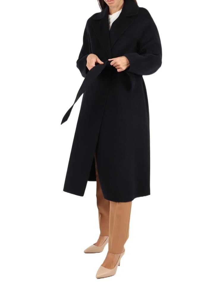 商品Weekend Max Mara|Max mara studio women's black other materials coat,价格¥5870,第4张图片详细描述