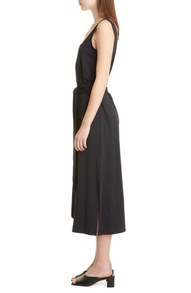 商品Vince|Belted Square Neck Midi Dress,价格¥817,第3张图片详细描述