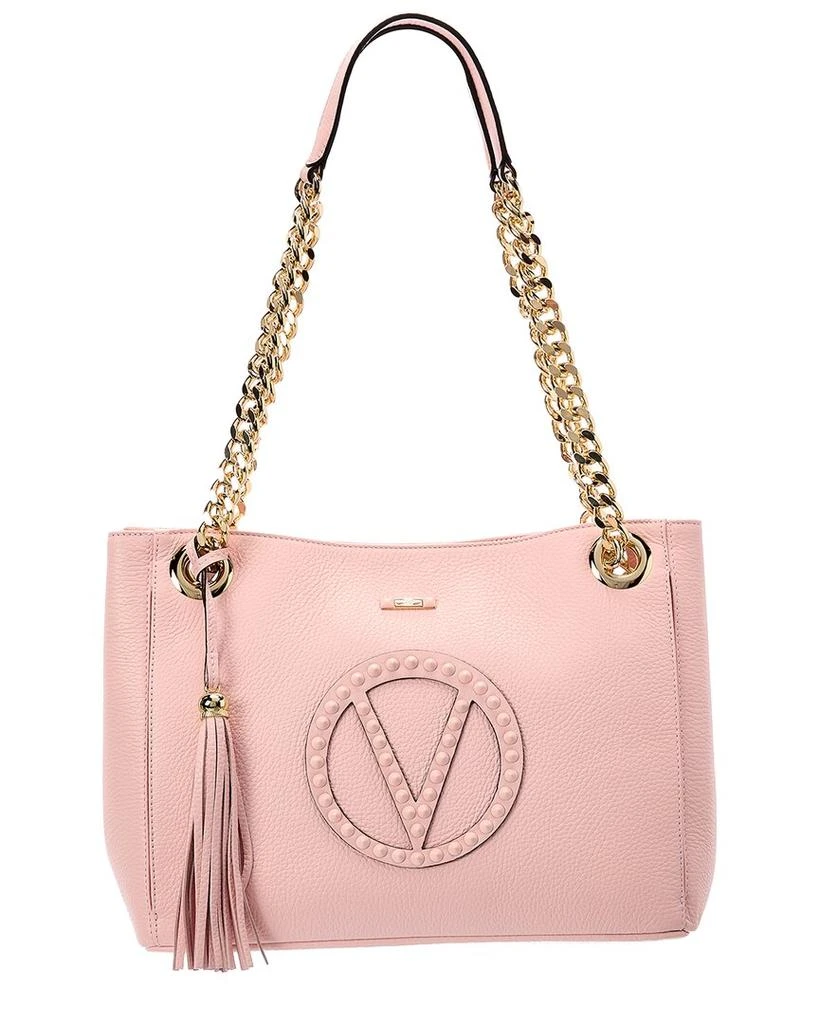 商品Mario Valentino|Valentino by Mario Valentino Luisa Rock Leather Shoulder Bag,价格¥2988,第1张图片