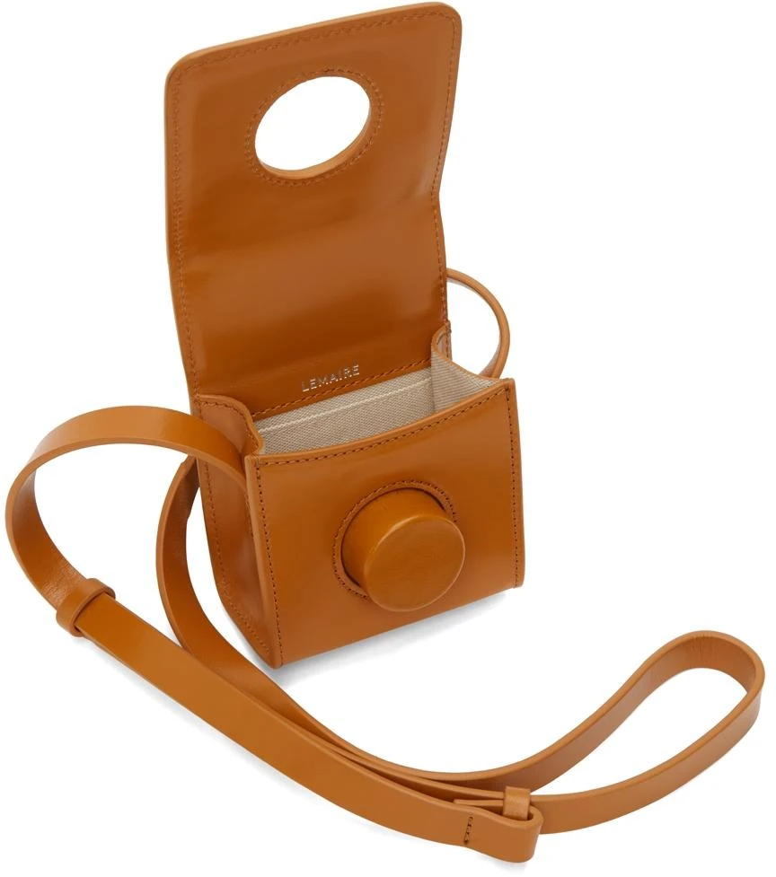 商品Lemaire|Tan Mini Camera Bag,价格¥2659,第5张图片详细描述