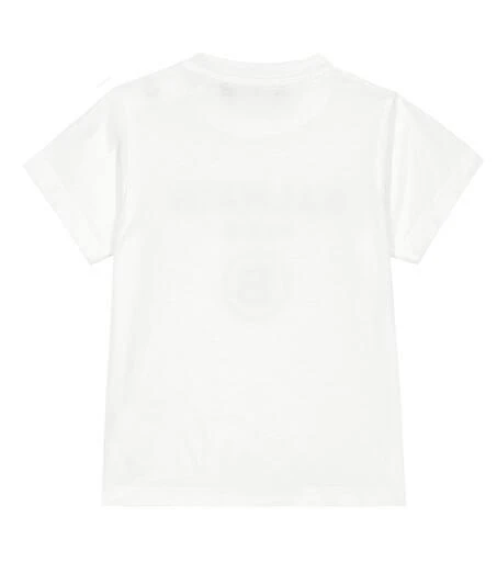 商品Balmain|Baby logo cotton T-shirt,价格¥981,第2张图片详细描述