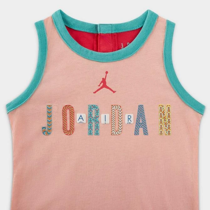 商品Jordan|Girls' Infant Jordan BFF Romper and Headband Set (0M - 9M),价格¥75,第3张图片详细描述