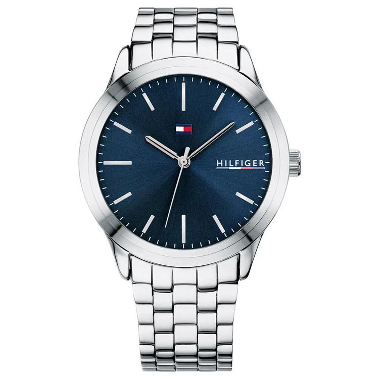 商品Tommy Hilfiger|Men's Stainless Steel Bracelet Watch 42mm, Created for Macy's,价格¥533,第1张图片