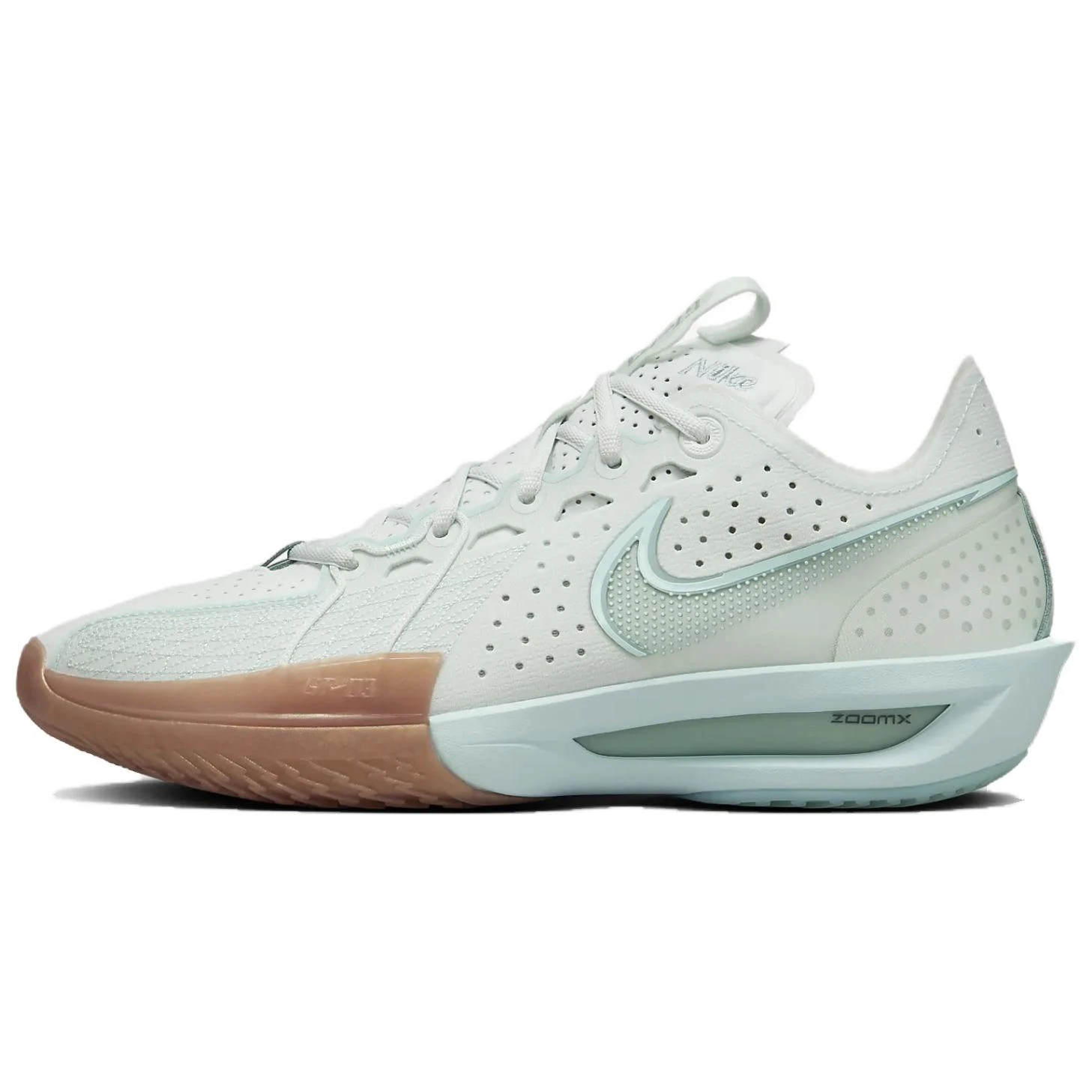 商品[国内直发] NIKE|Air Zoom G.T. Cut 3 柔软舒适 低帮 篮球鞋 男女同款 浅绿色,价格¥1719,第1张图片
