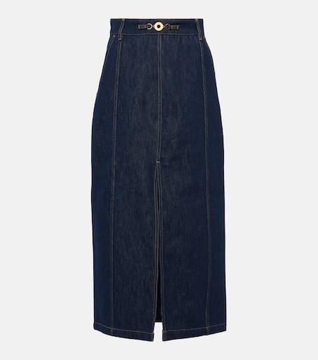 ★送関込み★Patou Denim skirt ☆送関込み☆Patou Denim skirt PATOU Midi denim skirt