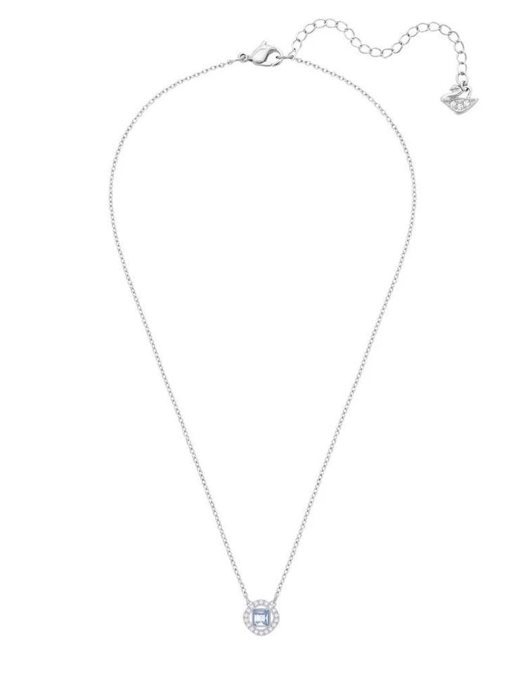 商品Swarovski|Angelic Crystal Framed Square Pendant Necklace,价格¥526,第3张图片详细描述