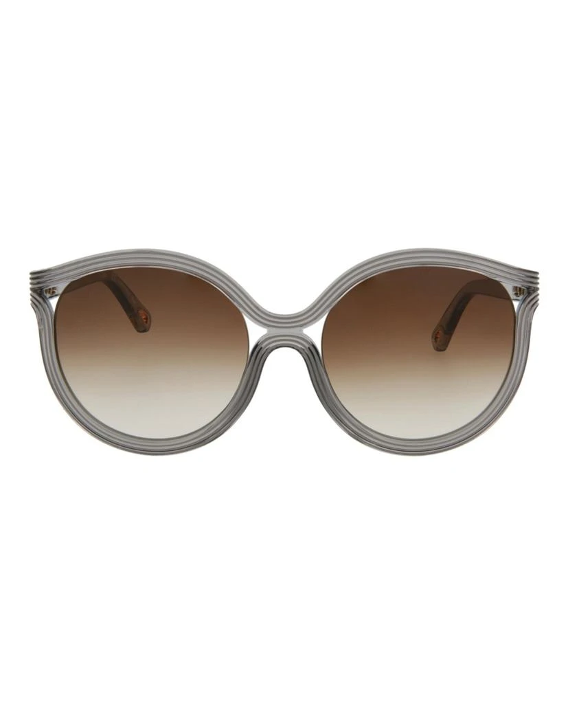 商品Chloé|Round-Frame Acetate Sunglasses,价格¥791,第1张图片