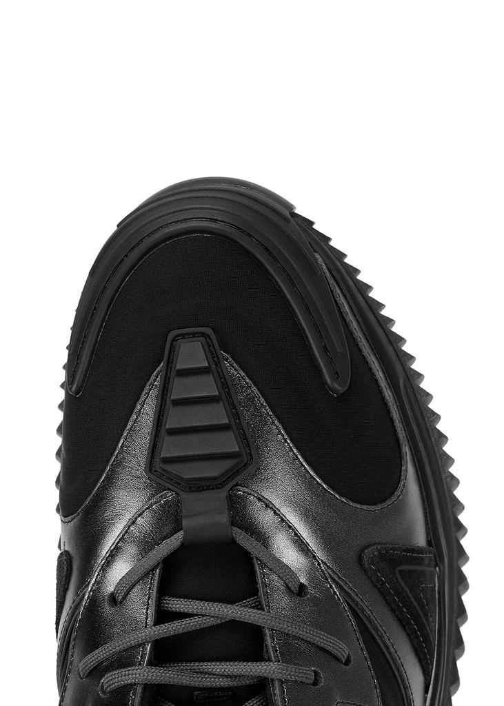 商品Valentino|Valentino Garavani Wave black panelled sneakers,价格¥3438,第4张图片详细描述