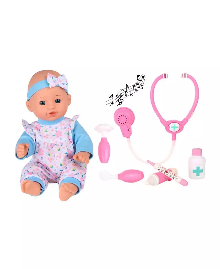 商品Ozbozz|Dream Collection Toy Baby Doll with Medical Set in Gift Box, 12",价格¥127,第4张图片详细描述