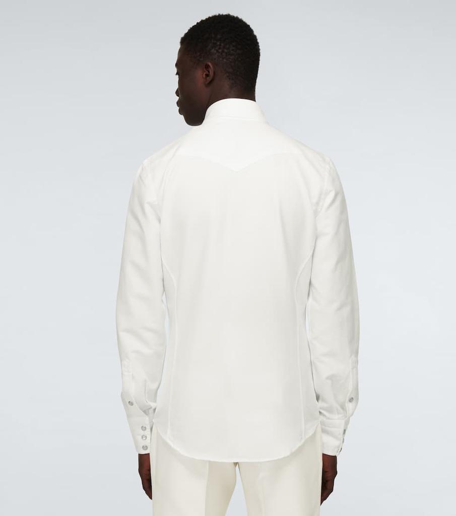 商品Tom Ford|西部风棉质长袖衬衫,价格¥3236,第6张图片详细描述