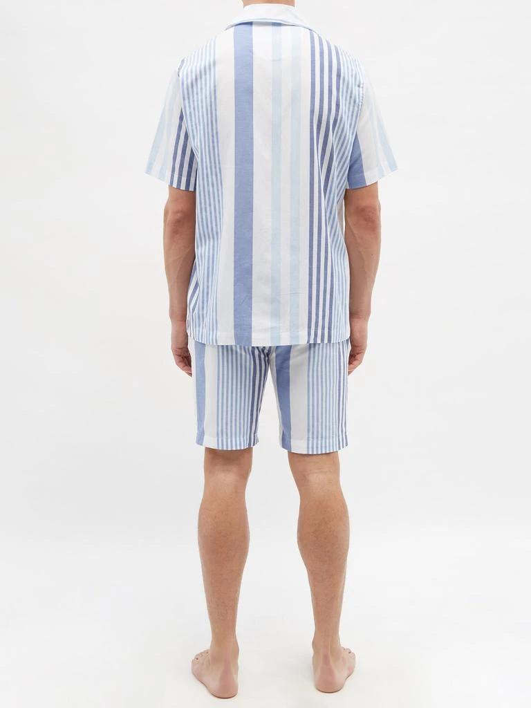 商品Ralph Lauren|Logo-embroidered striped cotton-twill pyjamas,价格¥539,第5张图片详细描述