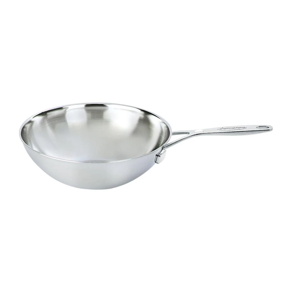 商品Demeyere|Industry 5-Ply 5-qt Stainless Steel Flat Bottom Wok,价格¥2205,第1张图片