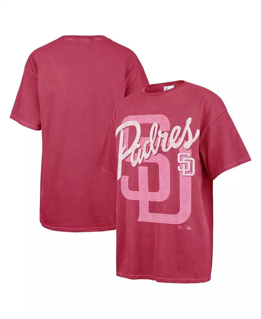 商品47 Brand|Women's Pink San Diego Padres Dopamine Tradition T-Shirt,价格¥337,第1张图片