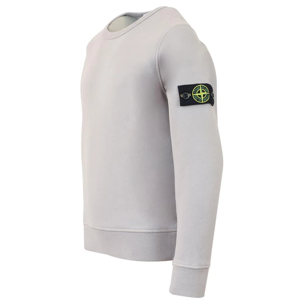 商品Stone Island Junior|Grey Sweatshirt,价格¥722,第3张图片详细描述