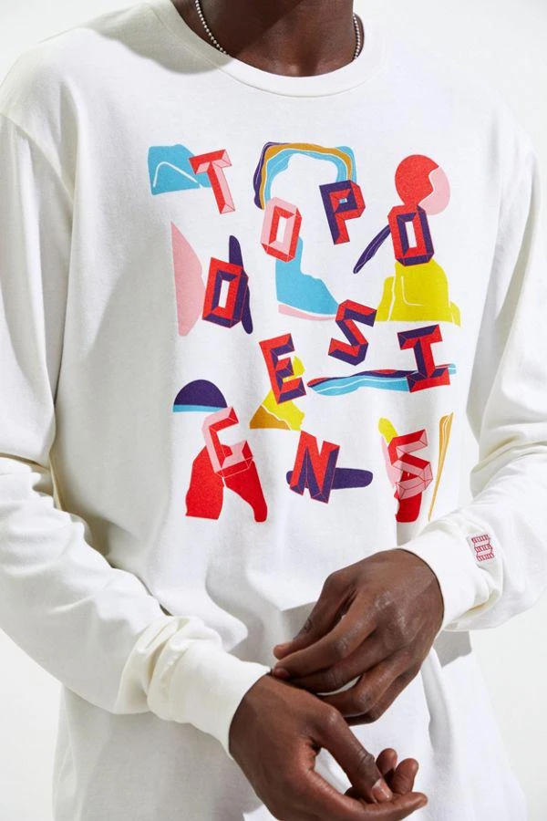 商品Topo Designs|Topo Designs Typo Long Sleeve Tee 卫衣,价格¥152,第2张图片详细描述