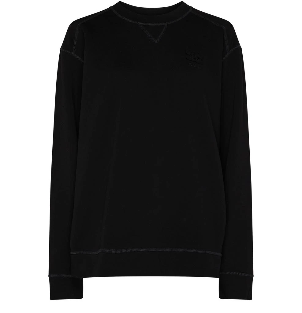 商品Ganni|Isoli drop shoulder sweatshirt,价格¥761,第1张图片