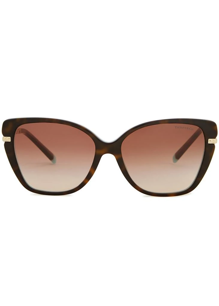 商品Tiffany & Co.|Tortoiseshell cat-eye sunglasses,价格¥1710,第2张图片详细描述