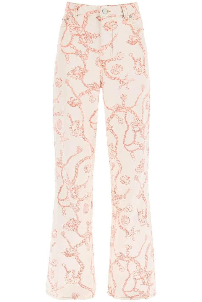 商品Ganni|Ganni 'magny' printed jeans,价格¥993,第1张图片