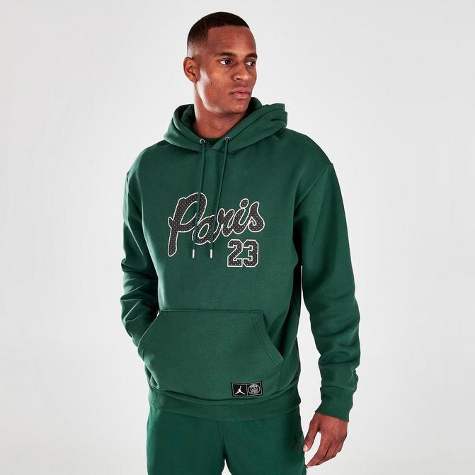 商品Jordan|Men's Jordan Paris Saint-Germain Fleece Pullover Hoodie,价格¥736,第1张图片
