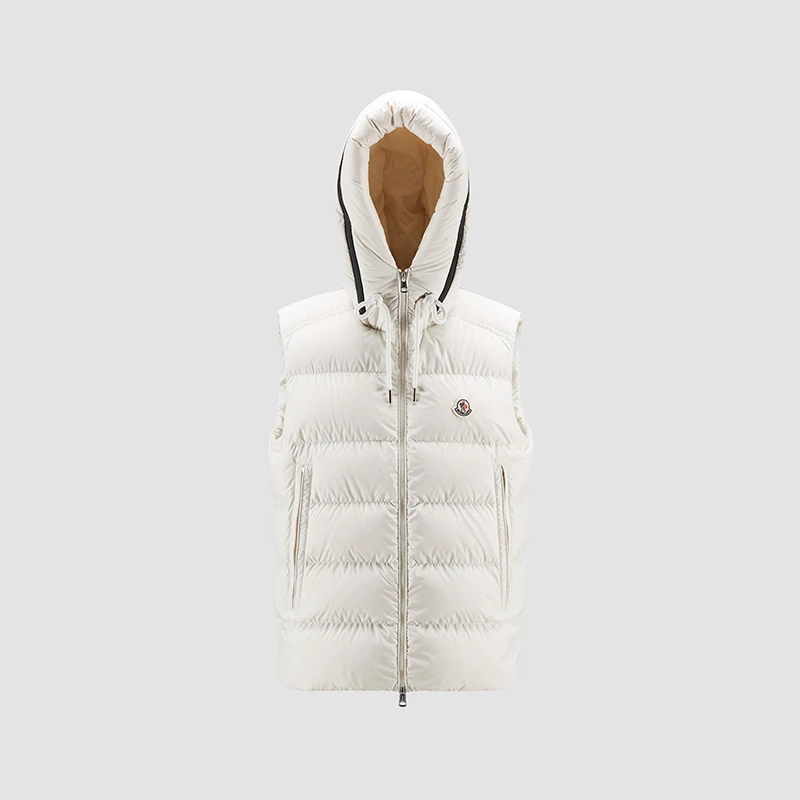 商品Moncler|蒙口 CARDAMINE系列男士白色无袖羽绒服 I20911A0018154A81034,价格¥9173,第1张图片