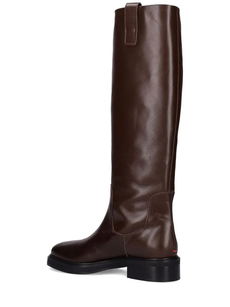 商品AEYDE|45mm Henry Leather Tall Boots,价格¥6002,第3张图片详细描述