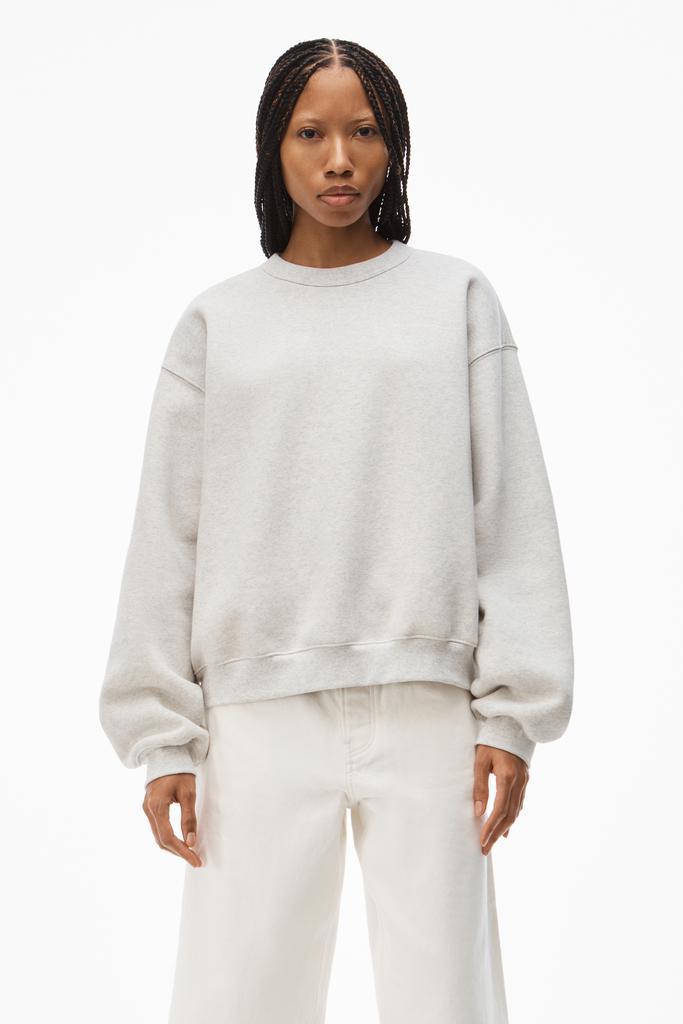 商品Alexander Wang|CREWNECK PULLOVER IN DENSE FLEECE,价格¥1612,第4张图片详细描述