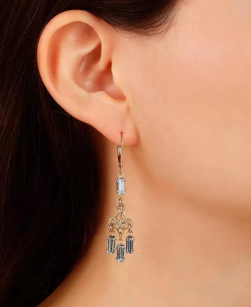 商品2028|Crystal Mini Chandelier Drop Earrings,价格¥270,第3张图片详细描述