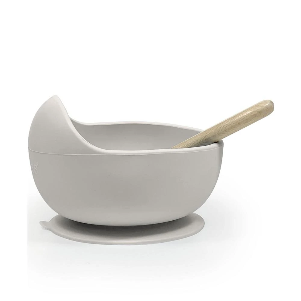 商品Kushies|Baby Boys or Baby Girls Siliscoop Silicone Feeding Bowl and Spoon, 2 Piece Set,价格¥187,第3张图片详细描述