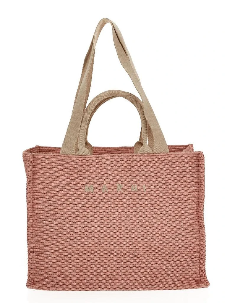 商品Marni|Raffia Effect Large Tote,价格¥4599,第1张图片