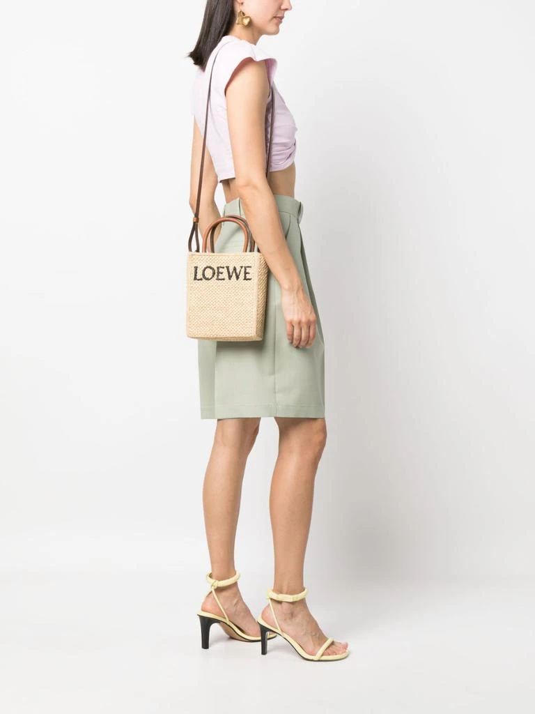 商品Loewe|LOEWE - Standard A5 Raffia Tote Bag,价格¥9433,第4张图片详细描述