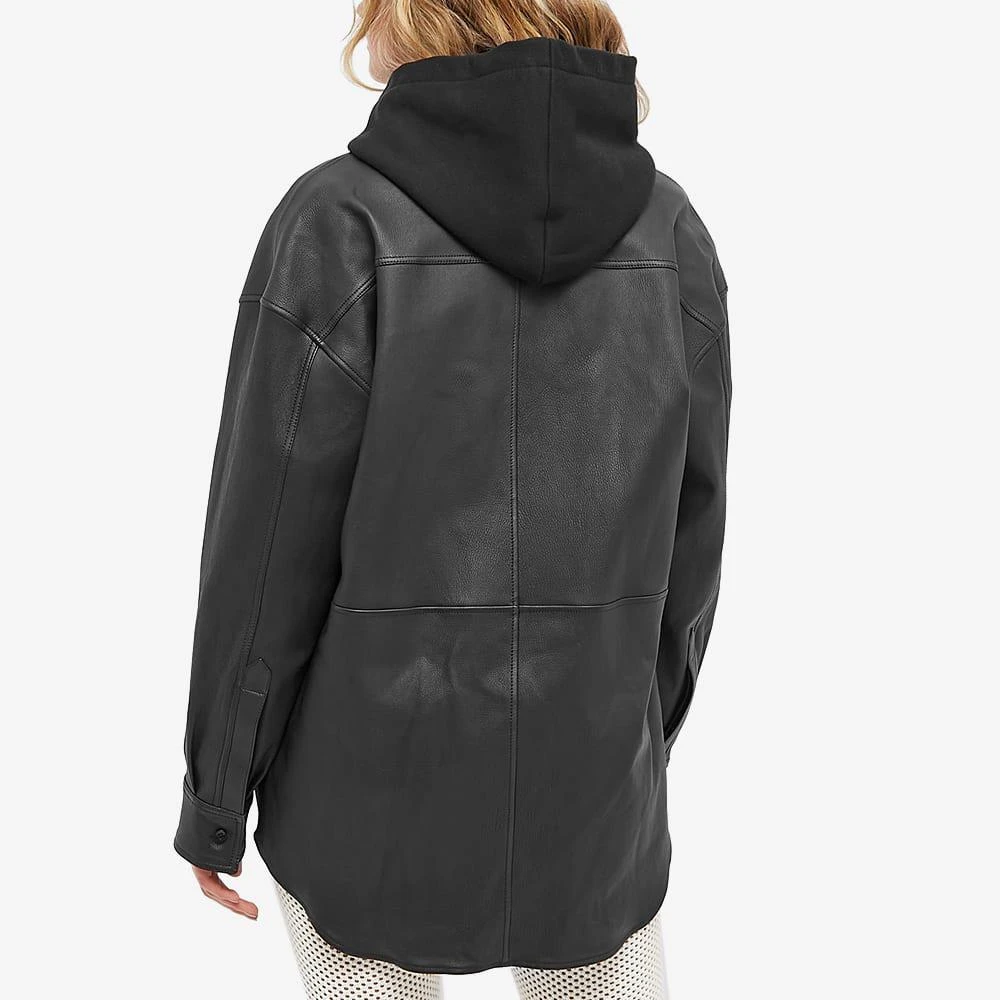 商品AMIRI|AMIRI Workwear Leather Shirt,价格¥5298,第4张图片详细描述