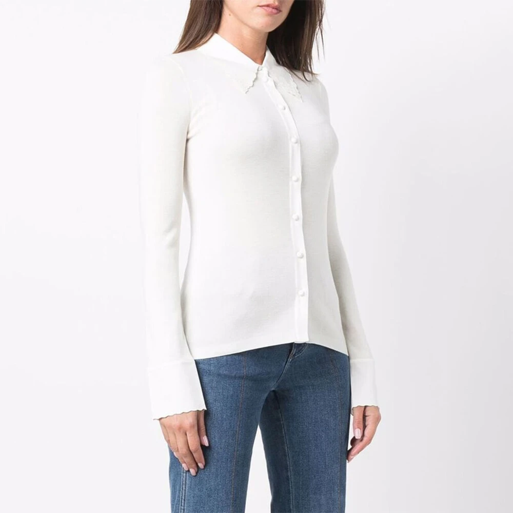 CHLOE' 女白色女士针织衫/毛衣 C21WMC06-535-101 商品